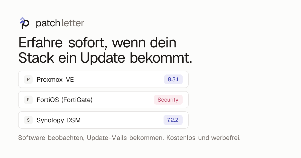 patchletter — 官网预览图